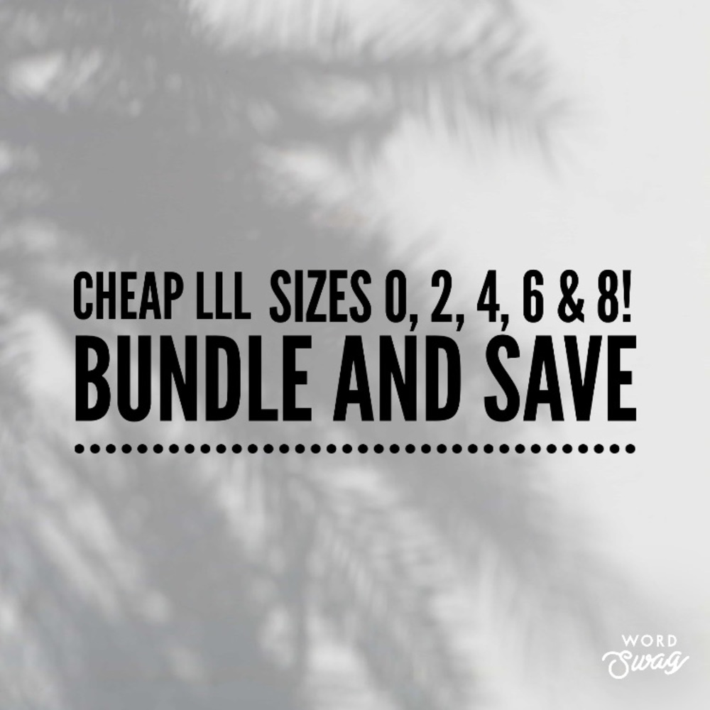 Lululemon 0, 2, 4, 6, 8